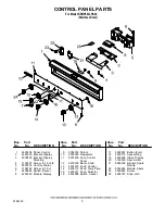 Preview for 5 page of KitchenAid KDRP463LSS02 Parts List