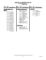 Preview for 12 page of KitchenAid KDRP463LSS04 Parts List