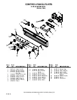 Предварительный просмотр 5 страницы KitchenAid KDRP463LSS07 Parts List