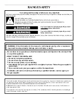 Preview for 3 page of KitchenAid KDRP467KSS - 36 Inch Pro-Style Dual Fuel Range Use And Care Manual