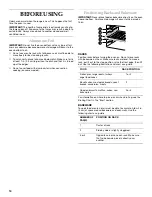 Preview for 10 page of KitchenAid KDRP467KSS - 36 Inch Pro-Style Dual Fuel Range Use And Care Manual