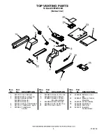 Preview for 6 page of KitchenAid KDRP467KSS03 Parts List