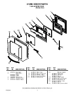 Preview for 3 page of KitchenAid KDRP467KSS05 Parts List