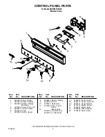 Предварительный просмотр 5 страницы KitchenAid KDRP467KSS09 Parts List