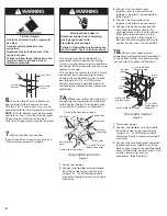 Предварительный просмотр 6 страницы KitchenAid KDRP487MSS01 Installation Instructions Manual