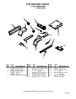 Preview for 6 page of KitchenAid KDRP487MSS02 Parts List