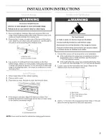 Preview for 9 page of KitchenAid KDRP767RSS00 Installation Instructions Manual