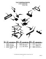 Preview for 6 page of KitchenAid KDRP767RSS01 Parts List