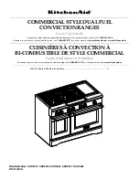 KitchenAid KDRS407 Use And Care Manual preview