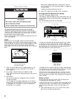 Preview for 20 page of KitchenAid KDRS407 Use And Care Manual