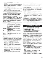 Preview for 55 page of KitchenAid KDRS407 Use And Care Manual