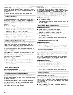 Preview for 58 page of KitchenAid KDRS407 Use And Care Manual