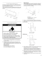 Preview for 11 page of KitchenAid KDRS407VSS01 Installation Instructions Manual