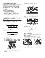 Preview for 20 page of KitchenAid KDRS467VSS Installation Instructions Manual