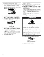 Preview for 24 page of KitchenAid KDRS467VSS Installation Instructions Manual