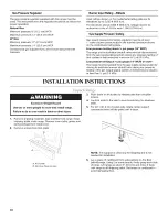 Preview for 10 page of KitchenAid KDRS467VSS04 Installation Instructions Manual