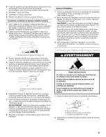 Preview for 47 page of KitchenAid KDRS467VSS04 Installation Instructions Manual