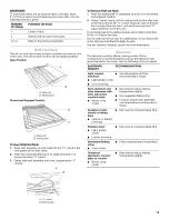 Preview for 69 page of KitchenAid KDRS505X Use & Care Manual