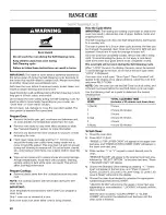 Preview for 76 page of KitchenAid KDRS505X Use & Care Manual