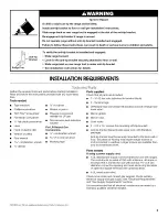 Предварительный просмотр 3 страницы KitchenAid KDRS505XSS03 Installation Instructions Manual