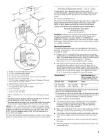 Preview for 5 page of KitchenAid KDRS505XSS03 Installation Instructions Manual