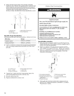 Предварительный просмотр 14 страницы KitchenAid KDRS505XSS03 Installation Instructions Manual