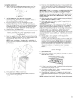 Предварительный просмотр 15 страницы KitchenAid KDRS505XSS03 Installation Instructions Manual