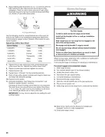 Preview for 20 page of KitchenAid KDRS505XSS03 Installation Instructions Manual