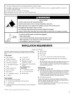 Preview for 3 page of KitchenAid KDRS505XSS04 Installation Instructions Manual