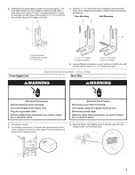 Preview for 9 page of KitchenAid KDRS505XSS04 Installation Instructions Manual