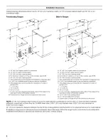 Preview for 6 page of KitchenAid KDRS807SSS00 Installation Instructions Manual