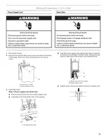 Preview for 13 page of KitchenAid KDRS807SSS00 Installation Instructions Manual