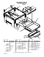 Preview for 7 page of KitchenAid KDRS807SSS03 Parts List