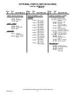 Preview for 13 page of KitchenAid KDRS807SSS03 Parts List