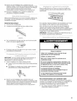 Предварительный просмотр 31 страницы KitchenAid KDRS807SSS04 Installation Instructions Manual