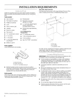 Preview for 4 page of KitchenAid KDRS807XSP00 Installation Instructions Manual