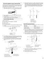 Предварительный просмотр 15 страницы KitchenAid KDRS807XSP00 Installation Instructions Manual