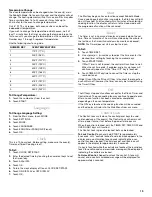 Preview for 19 page of KitchenAid KDRU707 Use And Care Manual