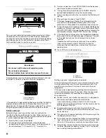 Preview for 22 page of KitchenAid KDRU707 Use And Care Manual