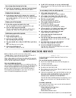 Preview for 41 page of KitchenAid KDRU707 Use And Care Manual