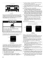 Preview for 22 page of KitchenAid KDRU707VSS Use And Care Manual