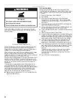 Preview for 24 page of KitchenAid KDRU707VSS Use And Care Manual