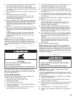 Preview for 29 page of KitchenAid KDRU707VSS Use And Care Manual