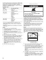 Preview for 30 page of KitchenAid KDRU707VSS Use And Care Manual