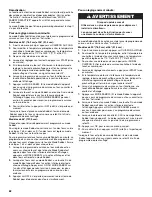 Preview for 62 page of KitchenAid KDRU707VSS Use And Care Manual