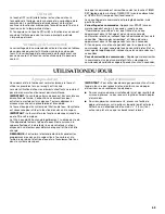 Preview for 65 page of KitchenAid KDRU707VSS Use And Care Manual