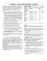 Preview for 73 page of KitchenAid KDRU707VSS Use And Care Manual