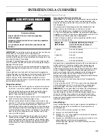 Preview for 85 page of KitchenAid KDRU707VSS Use And Care Manual