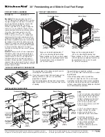 Предварительный просмотр 1 страницы KitchenAid KDSS907S Dimension Manual