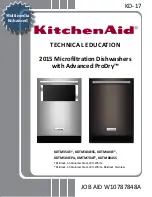 KitchenAid KDTM354E Technical Education preview